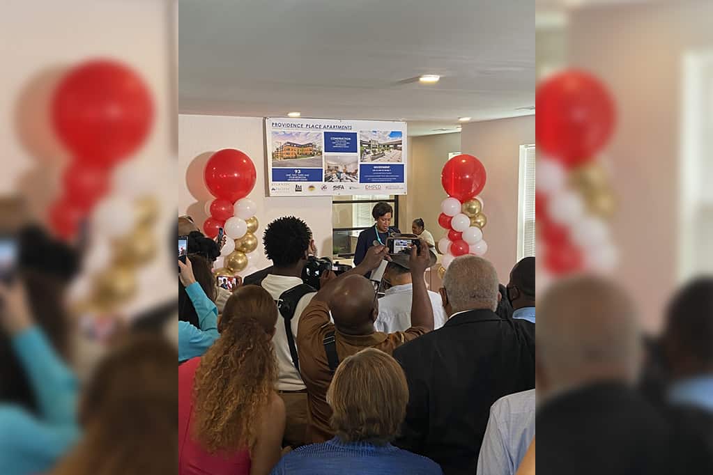 Mayor Bowser at Ribbon Cutting